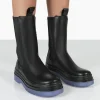 Public Desire Winter Wide Fit Ankle Chunky Sole Chelsea Boots | Women Wide Fit Ankle Boots