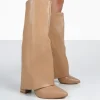 Public Desire Zendaya Pointed Toe Knee High Block Boots | Women Knee High Boots