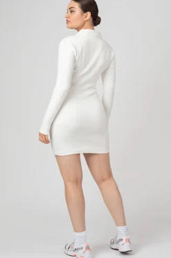 Public Desire Zip Through Collared Mini Dress | Women Dresses